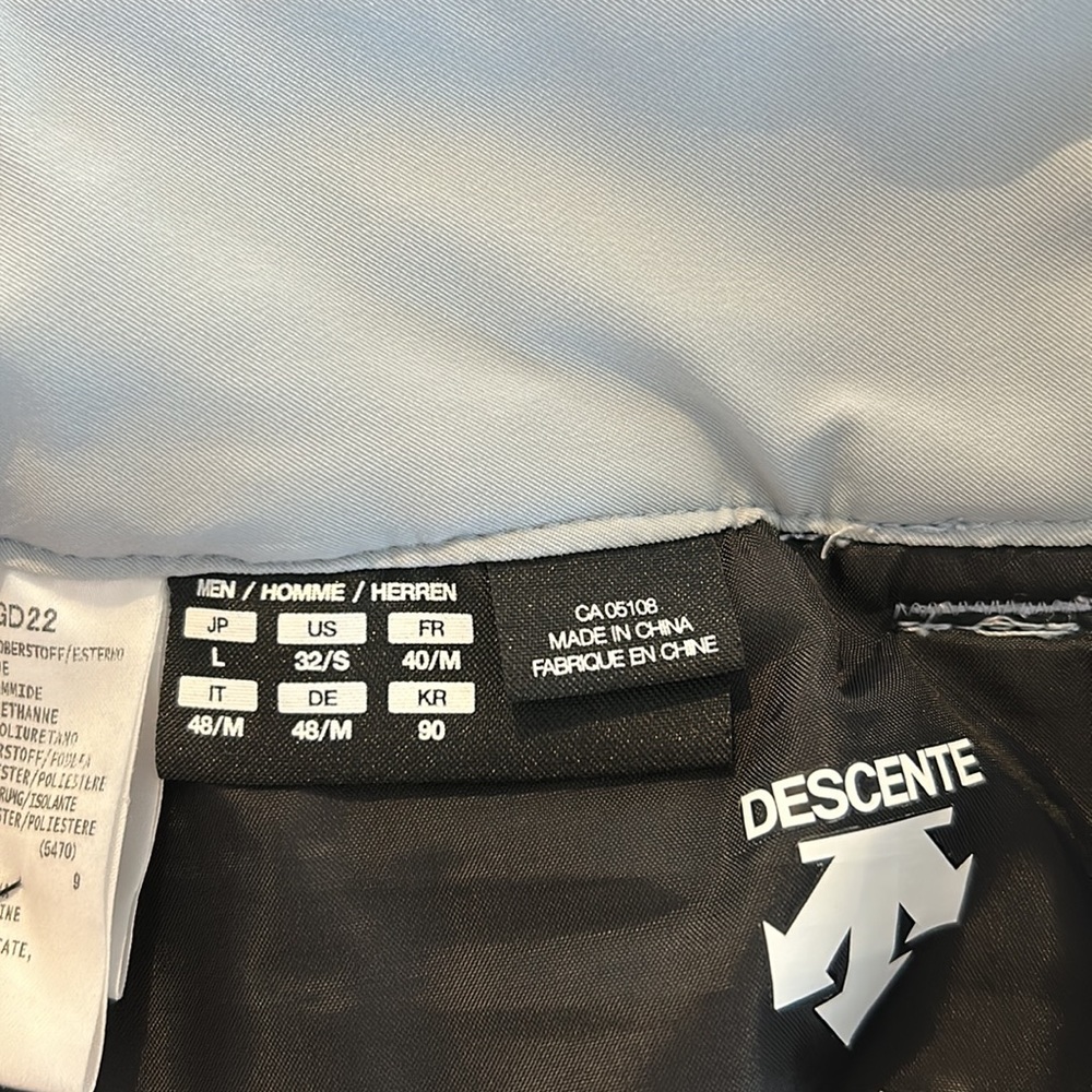 SKI PANTS Descente. Made in Italy - Picture 5 of 8